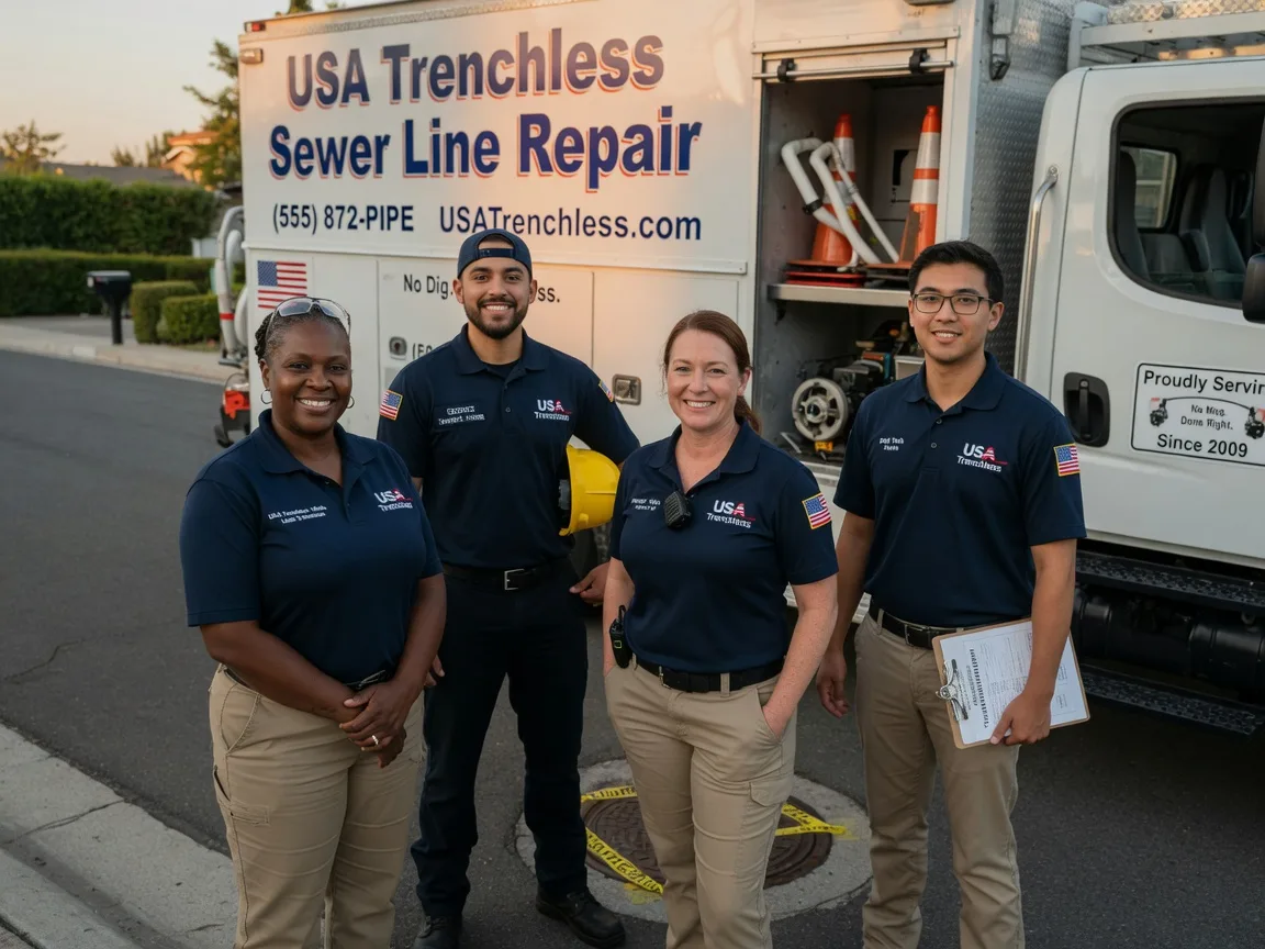 Sewer Line Repair company in Farmland, IN